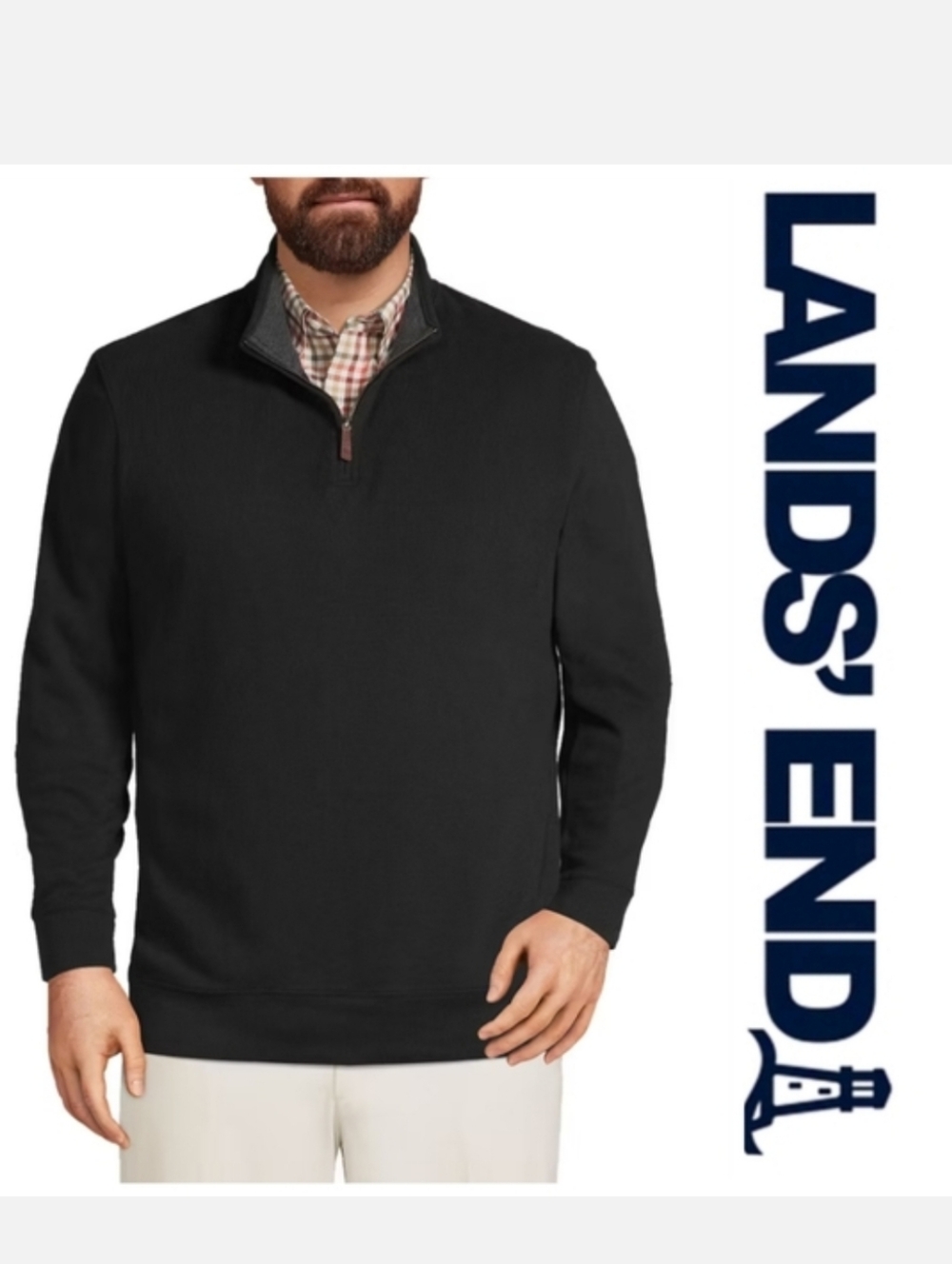 Mens Tall L Sweater New